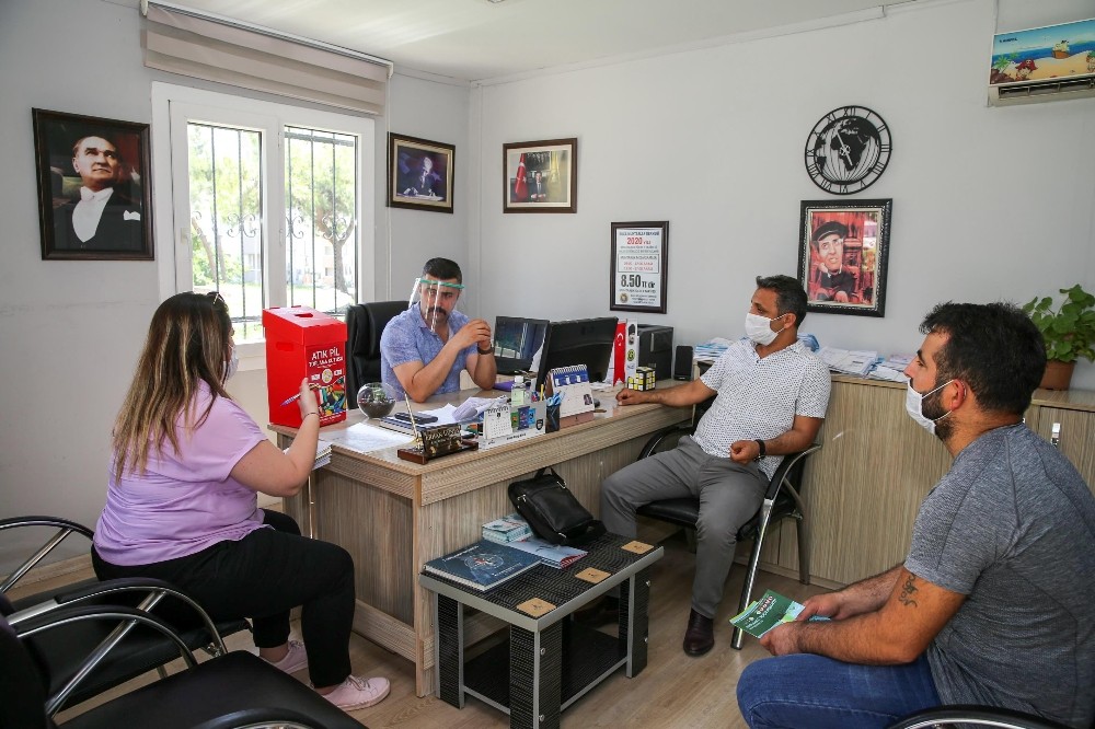 Buca’da her muhtar geri dönüşüm zinciri oluşturacak 