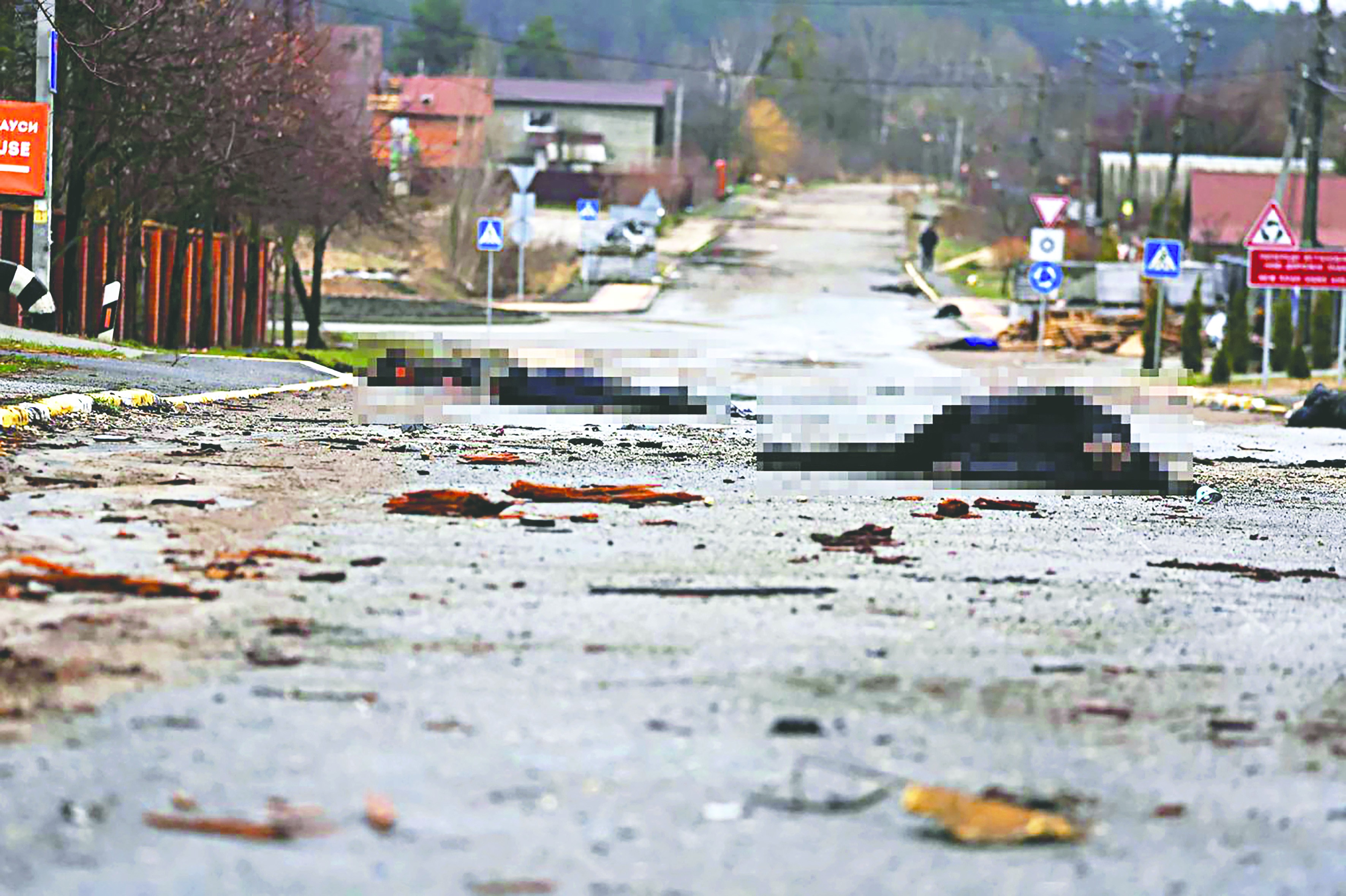 Bucha olunca soykırım Gazze olunca sessizlik