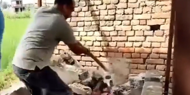 Budist ve Hindular, Müslüman mezarlıklarına saldırıyor!