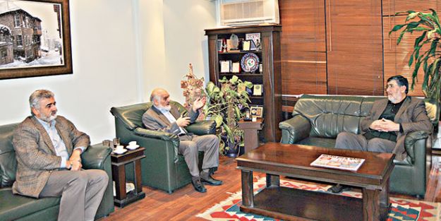 Buğa’dan, gazetemize nezaket ziyareti