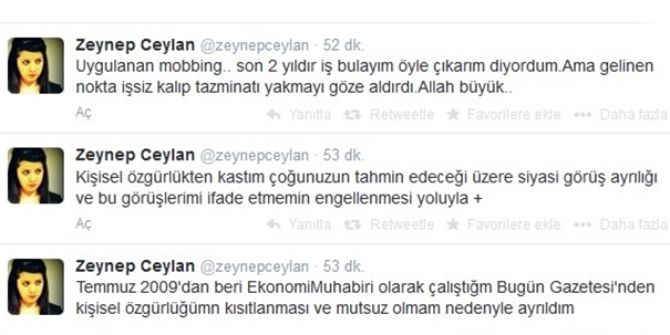 Paralel medyada istifa üstüne istifa