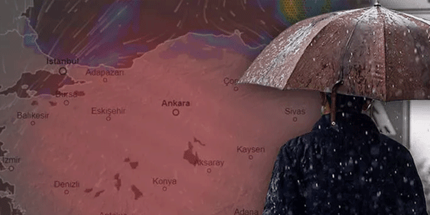 Bugüne dikkat! O illerimize kuvvetli yağış geliyor