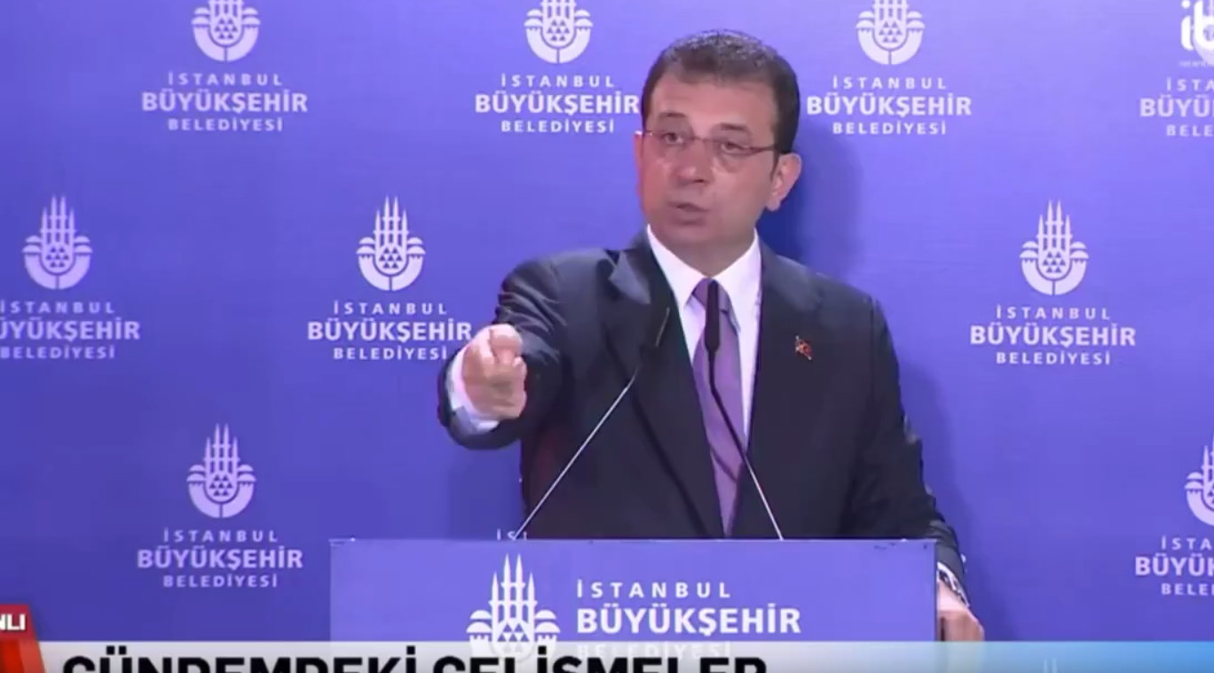 Bukalemun yanında halt etmiş! Akşam ‘Özgür Filistin’ diyen Ekrem sabah bakın ne yaptı