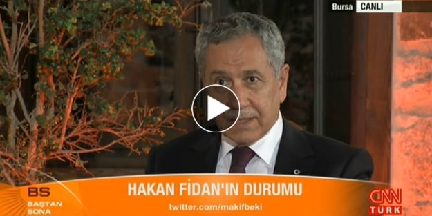 Bülent Arınç'tan Hakan Fidan yorumu: Ne işi var...