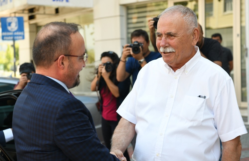 Bülent Turan’dan Ülgür Gökhan’a ziyaret 