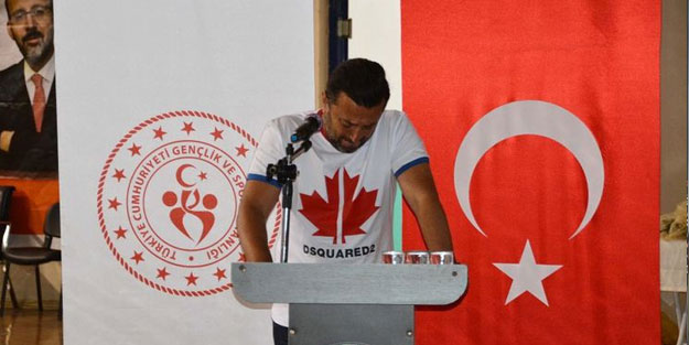 Bülent Uygun gözyaşlarına hakim olamadı