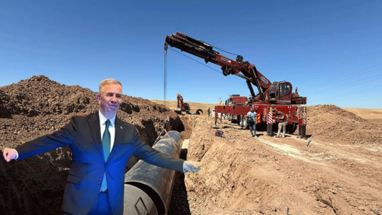 Bunlar hem kel hem fodul! Mansur’un bir türlü başlayamadığı isale hattını DSİ üstlenince CHP rahatsız oldu