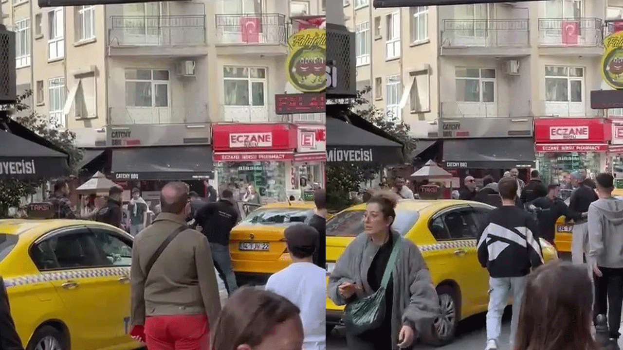 Bunlar nasıl esnaf? Kadıköy'de dehşet anları