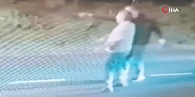 Sarıyer'de skandal görüntü