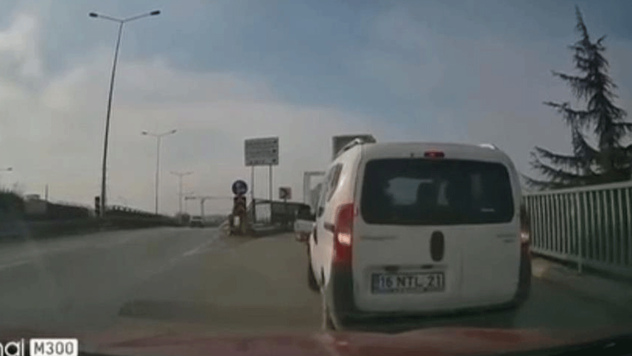 Bunları çıkarmayın trafiğe! Korku dolu anlar kamerada