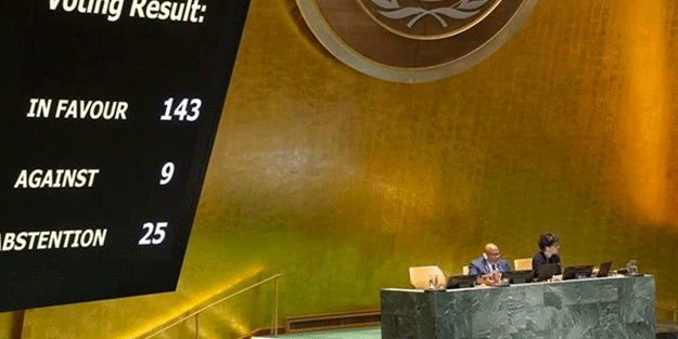 Bunları not edin bir kenara! Filistin oylamasına hangi ülkeler 'hayır' dedi?