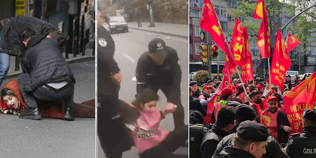 Bunların derdi işçi değil! Yine 1 Mayıs yine provokasyon
