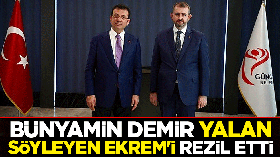 Bünyamin Demir, yalan söyleyen Ekrem'i rezil etti