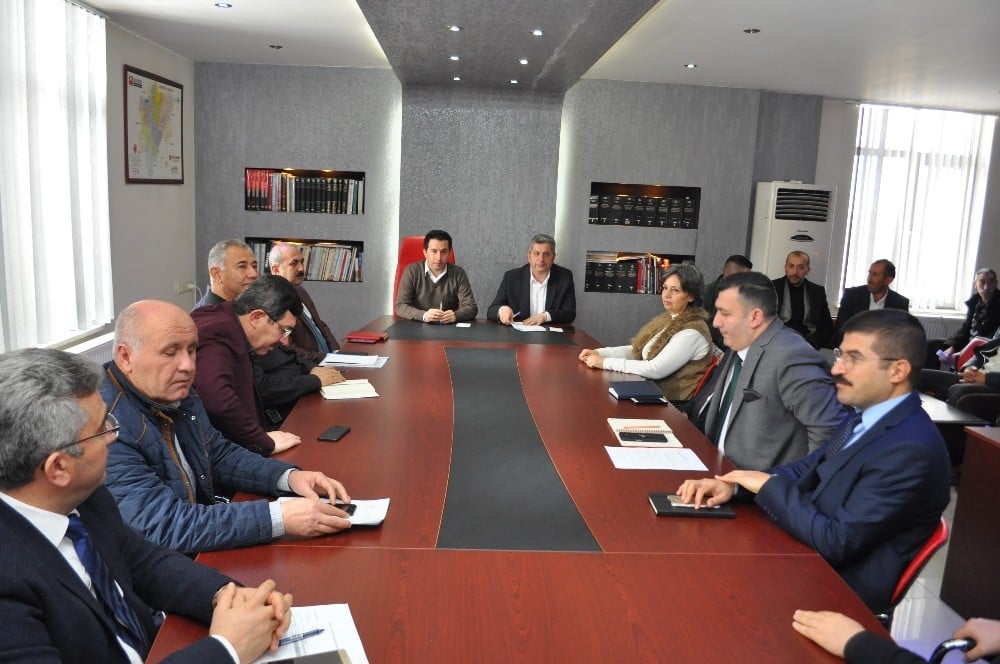 Bünyan’da Ocak Ayı Muhtarlar Toplantısı yapıldı 