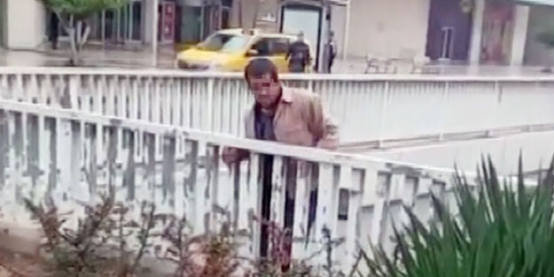 'Buradan atlarsan ölmezsin' diyerek ikna edildi