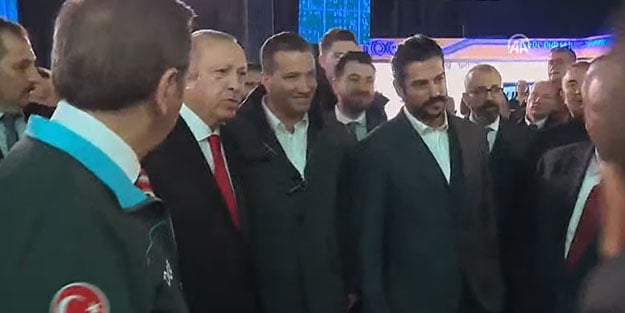 Yerli otomobil tanıtım toplantısında 