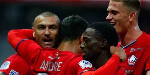Burak yardım etti Lille kazandı