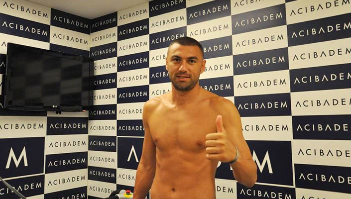 Burak Yılmaz sağlık kontrolünden geçti 