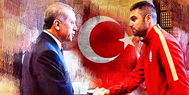 Burak Yılmaz'dan Cumhurbaşkanı Erdoğan'a mesaj