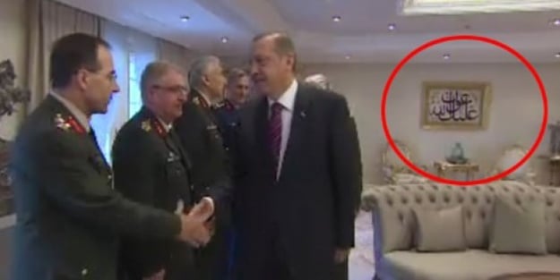 Burası Çankaya Köşkü... Köşk'teki ayrıntıya dikkat!