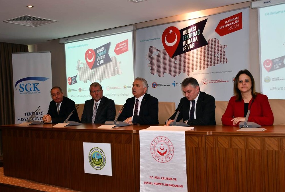 “Burası Tekirdağ Burada İş Var” bilgilendirme toplantısı 