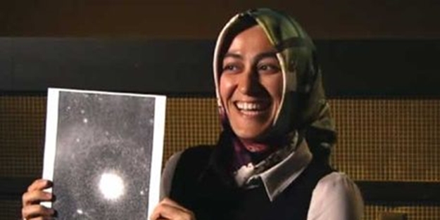 Burçin Pakdil, yeni bir galaksi keşfetti!