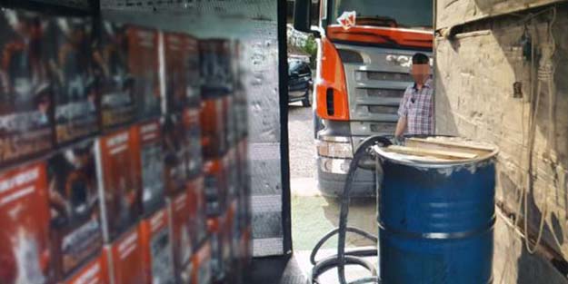 Burdur'da '10 numara' yağ operasyonu!