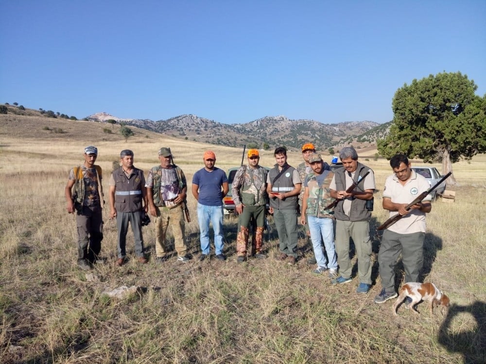 Burdur’da avcılara denetimler sürüyor 