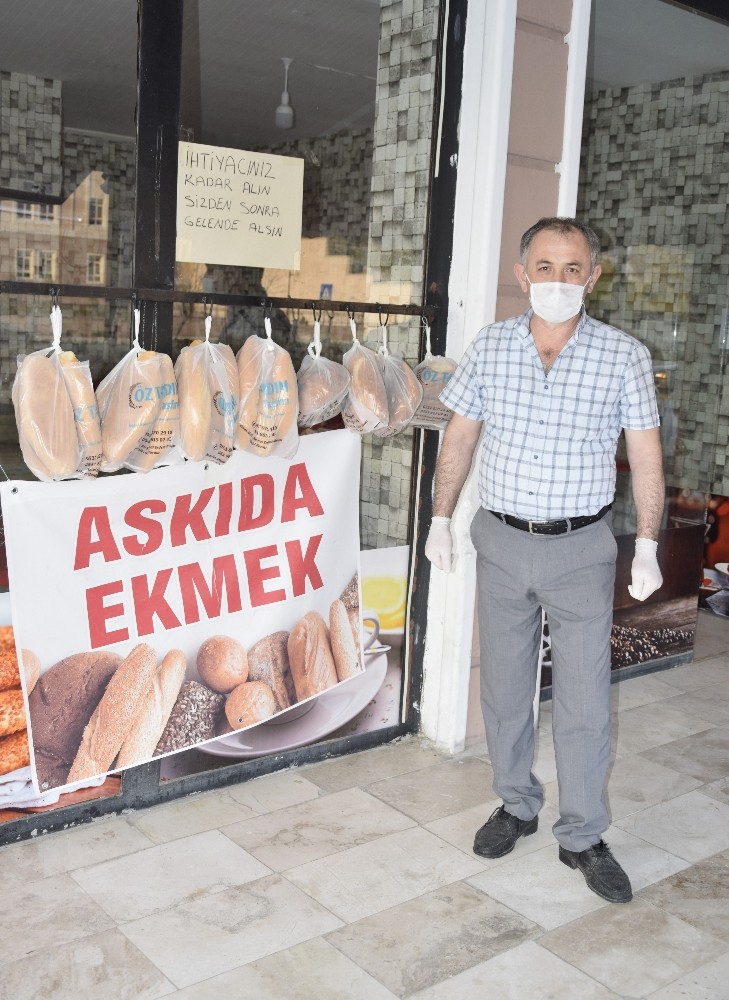 Burdur’da bir ayda 4 bin askıda ekmek dağıtıldı 