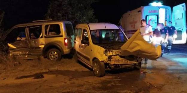 Burdur'da feci kaza: 9 yaralı