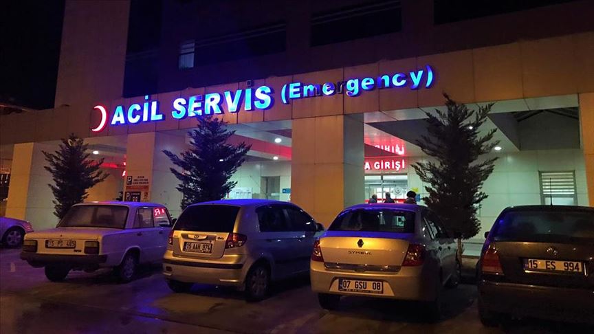 Burdur'da karbonmonoksit gazından etkilenen 11 kişi hastane başvurdu
