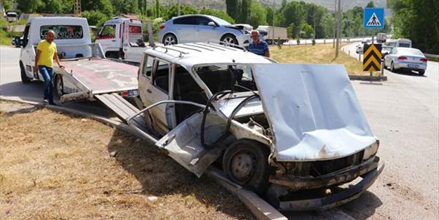 Burdur'da kaza: Yaralılar var