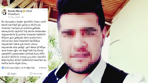 Burdur’da 'kefeninizi hazırlayın bu hafta lazım olacak size' dedi ve...