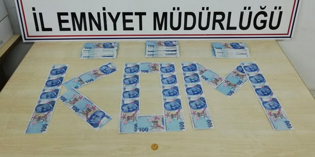 Burdur'da sahte para operasyonu: 3 tutuklama