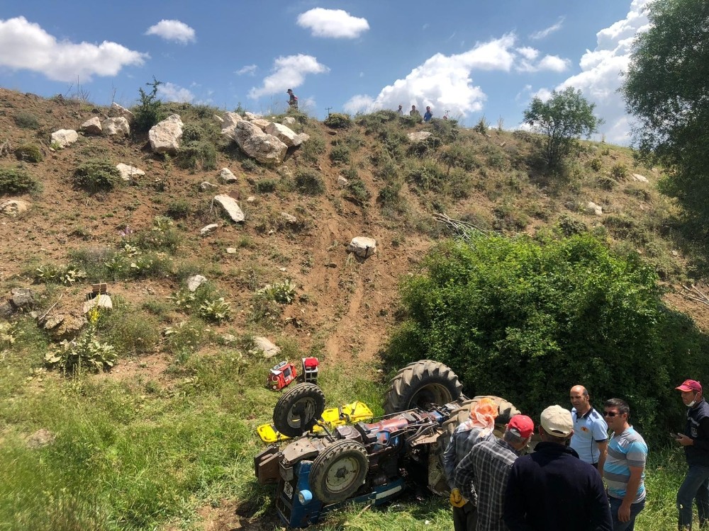 Burdur’da traktör kazası: 1 ölü 
