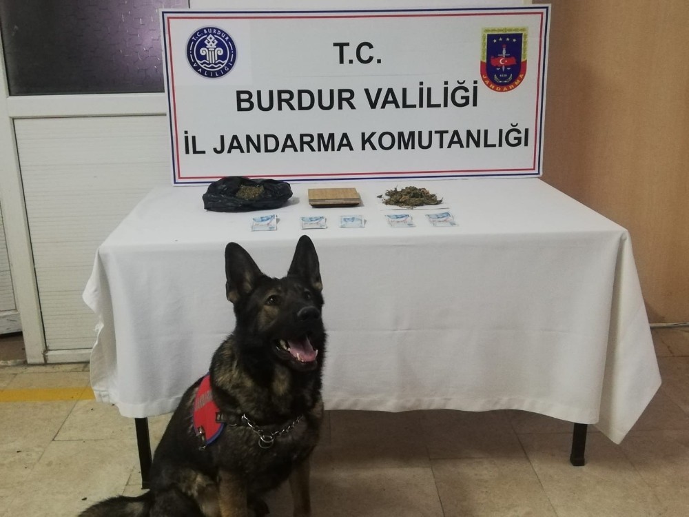 Burdur’da uyuşturucu operasyonu 