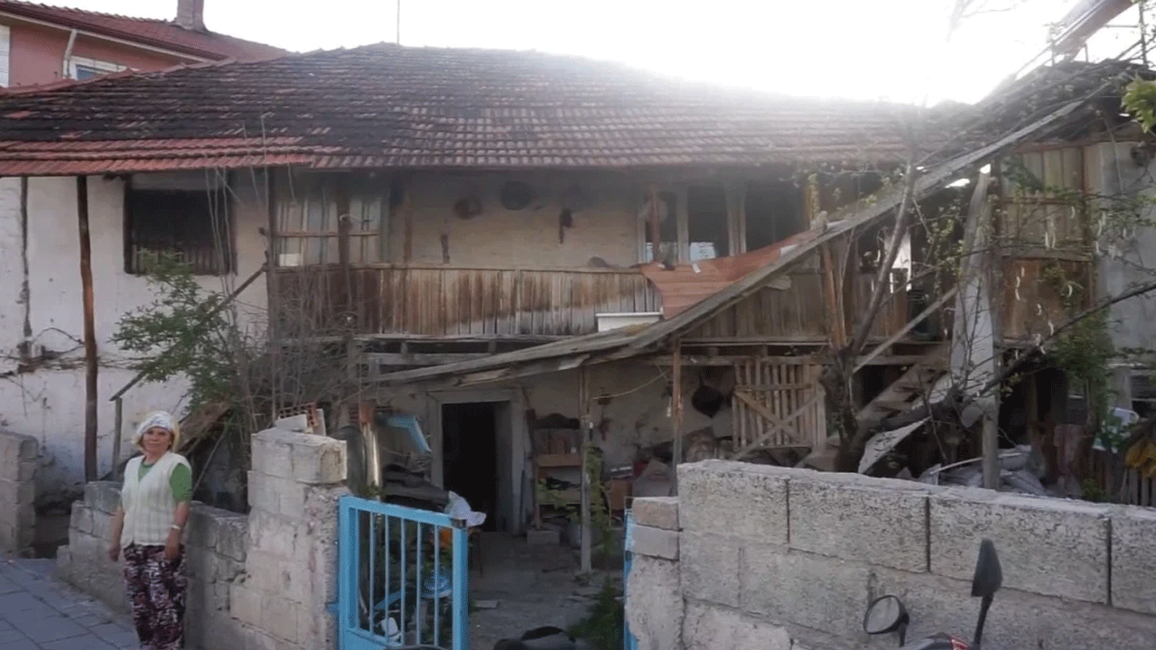 Burdur'da zorla girdiği evde yaşlı kadına korku dolu anlar yaşattı!