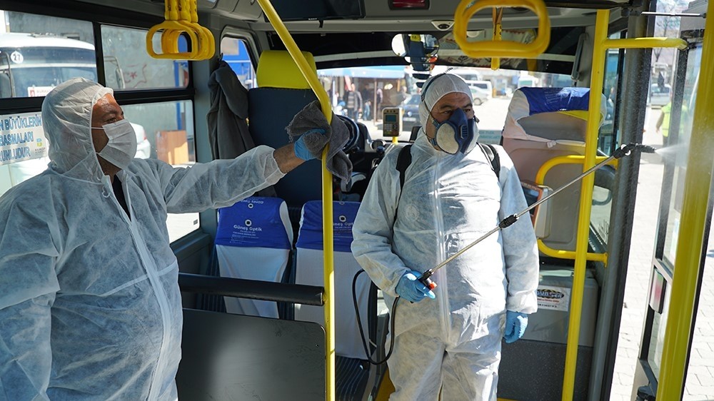 Burhaniye’de corona seferberliği 