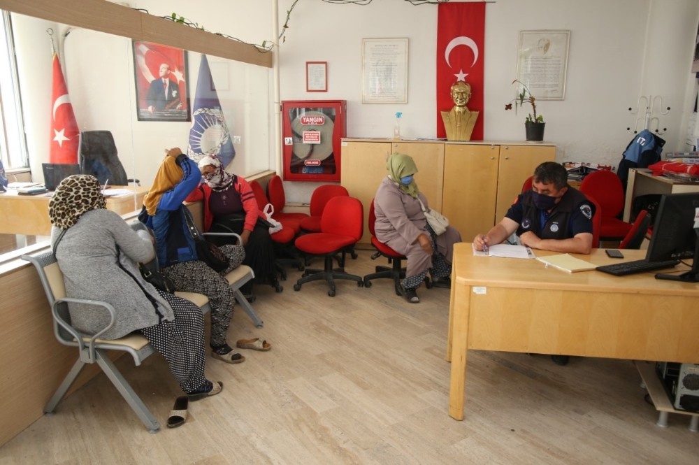 Burhaniye’de dilenci operasyonu 