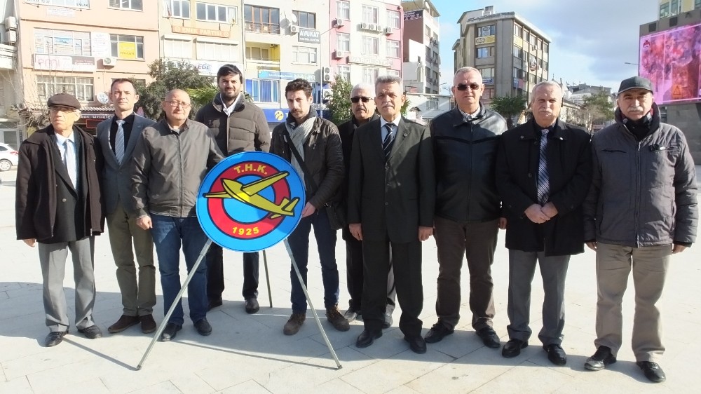 Burhaniye’de Türk Hava Kurumu’nun 95.yılı kutlandı 