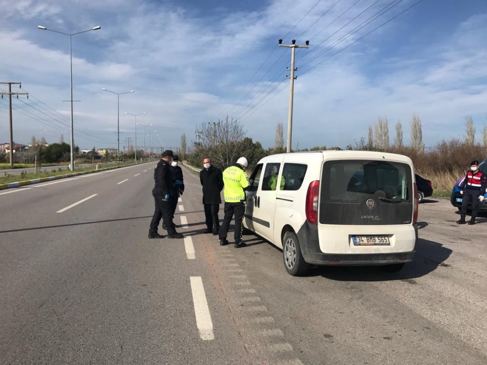 Burhaniye’de yol denetimleri arttırıldı 