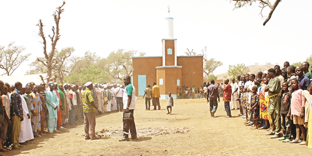 Burkina Faso’da Cami sevinci