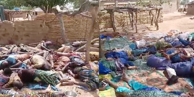 Burkina Faso'da korkunç sivil katliamı!