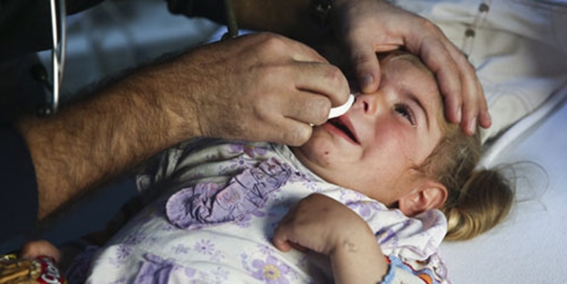 Burnuna nohut kaçtı!