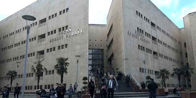 Bursa Adliyesi'nde koronavirüs hareketliliği