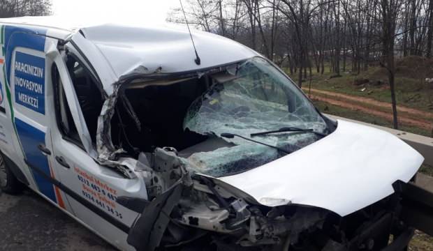 Bursa Ankara yolunda trafik kazası: 1 ağır yaralı