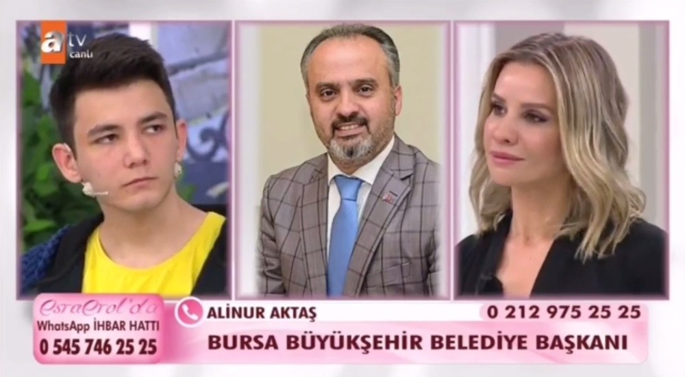Bursa Büyükşehir Belediye Başkanı Aktaş Uğurcan’a sahip çıktı 