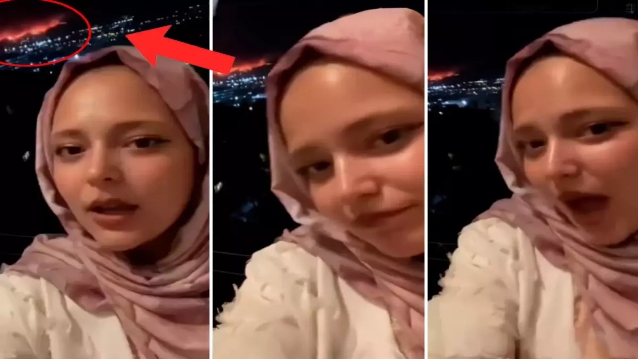 Bursa cayır cayır yanarken "başörtülü(!)" kız öyle bir şey yaptı ki... Etinizle kemiğinizle tiksineceksiniz