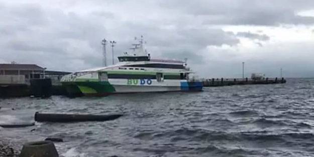 Bursa-İstanbul deniz otobüsü seferlerine hava engelli