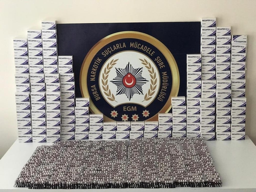 Bursa merkezli 5 ilde narkotik operasyonu 